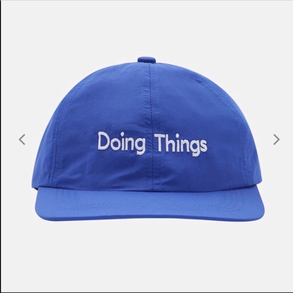 NWT Blue Outdoor Voices “Doing Things” hat